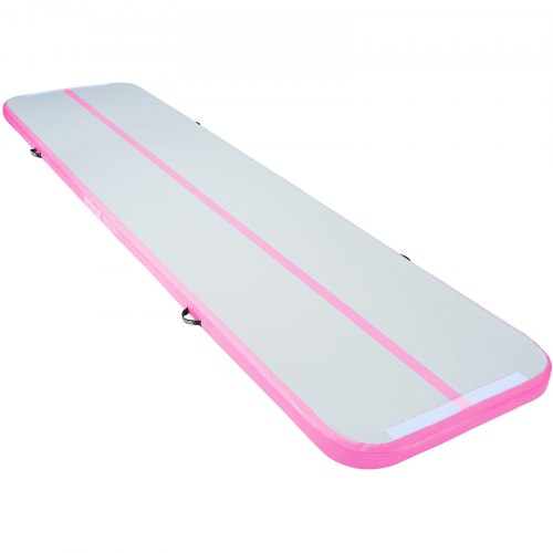 Tapis De Gym Gonflable VEVOR 6 Mètres - Piste Acrobatique Bleue Avec Pompe - Pour Saut