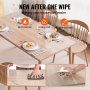 VEVOR Nappe Rectangle Transparente en PVC 406x813x1,5 mm Protection de Table