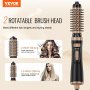 VEVOR Brosse Sèche-cheveux de Coiffage Ionique Rotative avec Tête 38 mm et 50 mm