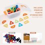 VEVOR Tuiles magnétiques blocs de construction magnétiques pour enfants 62 PCS