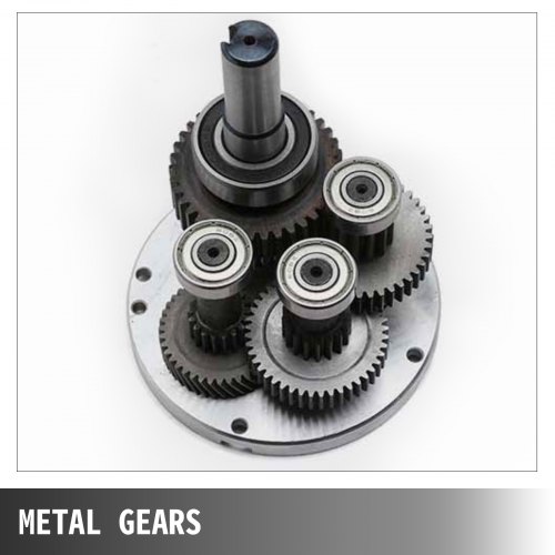 Moteur Métallique à Réduction De Vitesse CC - Résistant Aux Hautes Températures - Conductivité Forte - Mini Moteur à Engrenages à Vis à Vis Pour Jouets Robotiques DIY (136 Tr/min