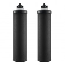 VEVOR 2PCs Filtre à Charbon Actif pour Système de Filtration d’Eau par Gravité