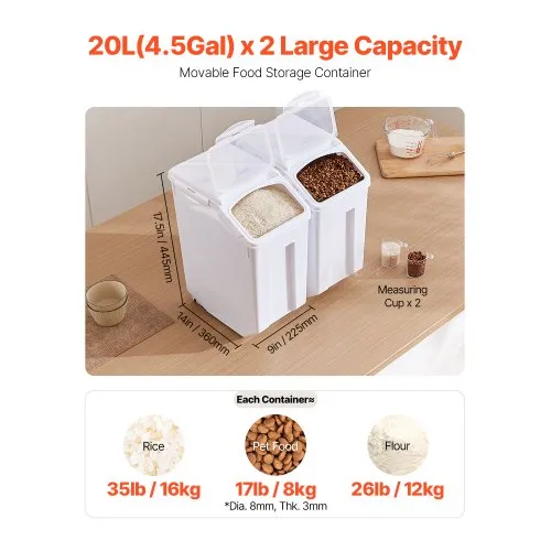 Lot De 4 Boîtes De Conservation Hermétiques Cozary – 2,7L + 1,55L + 0,8L + 0,25L – PP Alimentaire Sans BPA – Micro-ondes, Lave-vaisselle