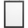 Vevor Porte Affiche Led Cadre Poster 42x59cm Cadre Affiche Lumineux Pub A2 Noir