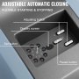 VEVOR Kit de Motorisation Portail de Garage Automatique Ouvre-Porte Automatique Ferme Porte Hydraulique Code Roulant 1000 N Complet