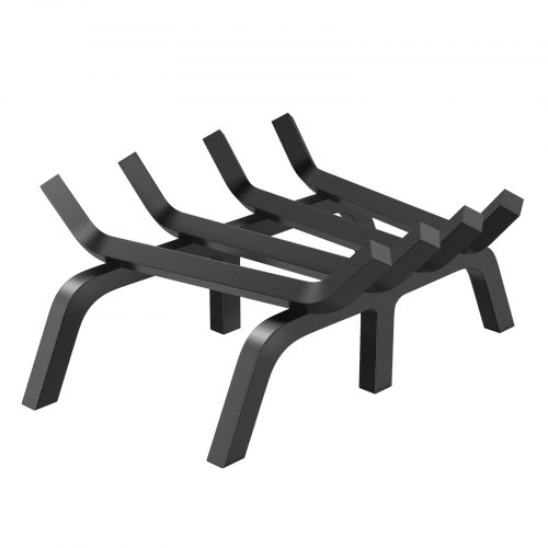 Grille à Bois Cheminée 42 Cm – Support En Acier Revêtu, Résistance 800°C, Capacité 50 Kg Pour Intérieur/Extérieur - 7