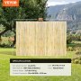 VEVOR Clôture en Bambou Naturel Rouleau Brise-vue de Confidentialité 1,8 x 1,2 m