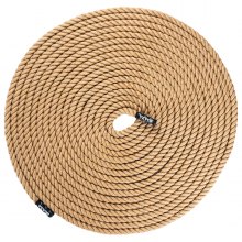 VEVOR Corde d'Escalade de Gym Corde de Jute 25,4 mm x 30,48 m Fitness Domicile