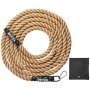 VEVOR Corde d'Escalade de Gym Corde de Jute 38,1 mm x 7,62 m Fitness Domicile