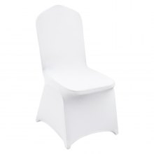 150x Housse De Chaise Couverture Blanc Pour Mariage Banquet Hôtel Restaurant