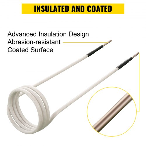 Kit De Bobines De Chauffage Par Induction - 6 Pièces En Laiton 2,5 Mm (20 à 50 Mm) - Pour Desserrer Boulons Rouillés