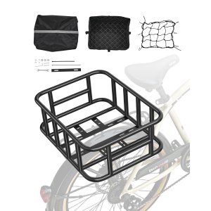 Panier Arrière VEVOR Pour Scooter De Mobilité - Poignée, Capacité 10 Kg, Pour Tube 25,4 Mm