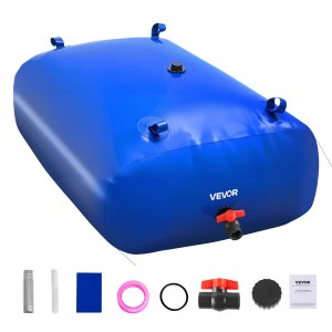 Réservoir D'eau Souple 240L - Poche PVC Pour Extérieur - Léger Et Pliable - Neuf