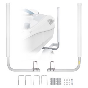 Guides De Remorque Bateau VEVOR 62x116 Cm En Aluminium - Paire De Guides Mise à L'Eau Réglables Anti-Rouille