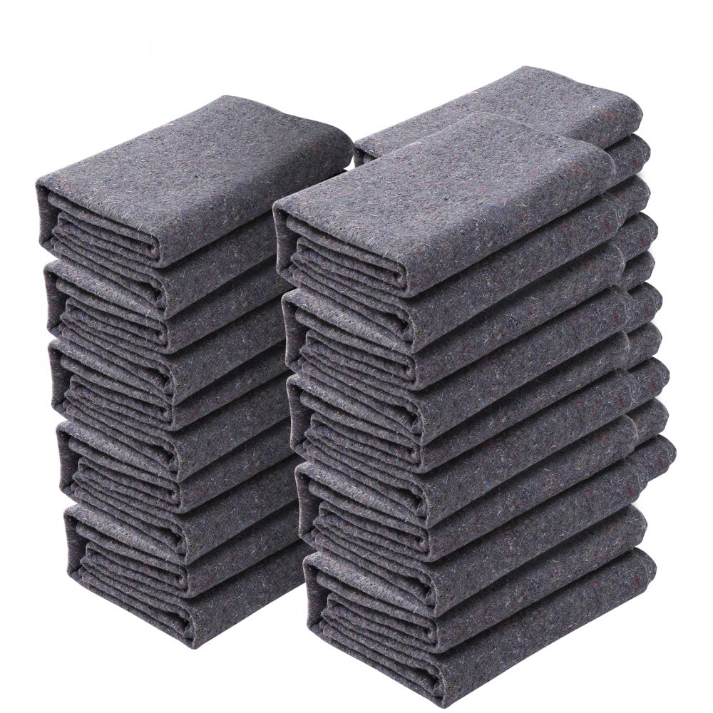 VEVOR Couvertures de Déménagement de Meubles 1829x1372 mm Lot de 12