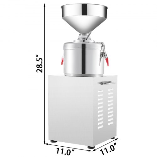 Machine à beurre d'arachide commerciale, 15 kg/h, broyeur