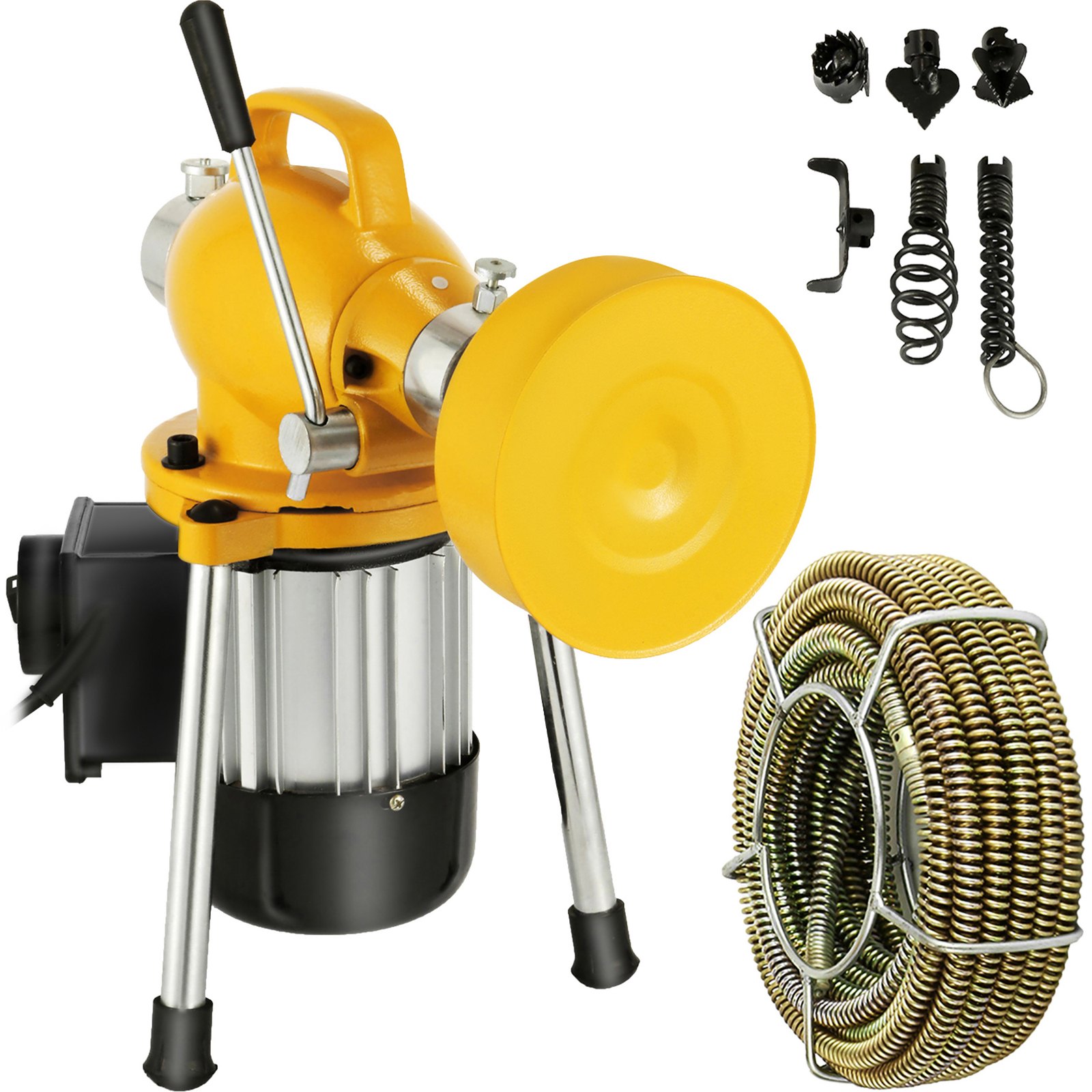 VEVOR Déboucheur électrique 400 W Machine de nettoyage de tuyau de ...