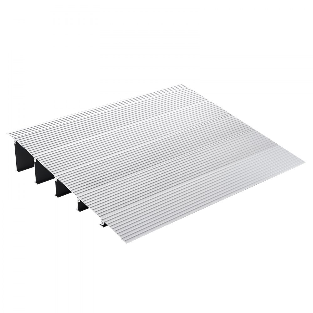 VEVOR Rampe De Seuil Hauteur 4 Cm Rampe Trottoir Decoupable Caoutchouc Charge 15 T Rampe Acces Fauteuil Roulant Largeur 90 Cm Antiderapante Bande Adhe 89635951