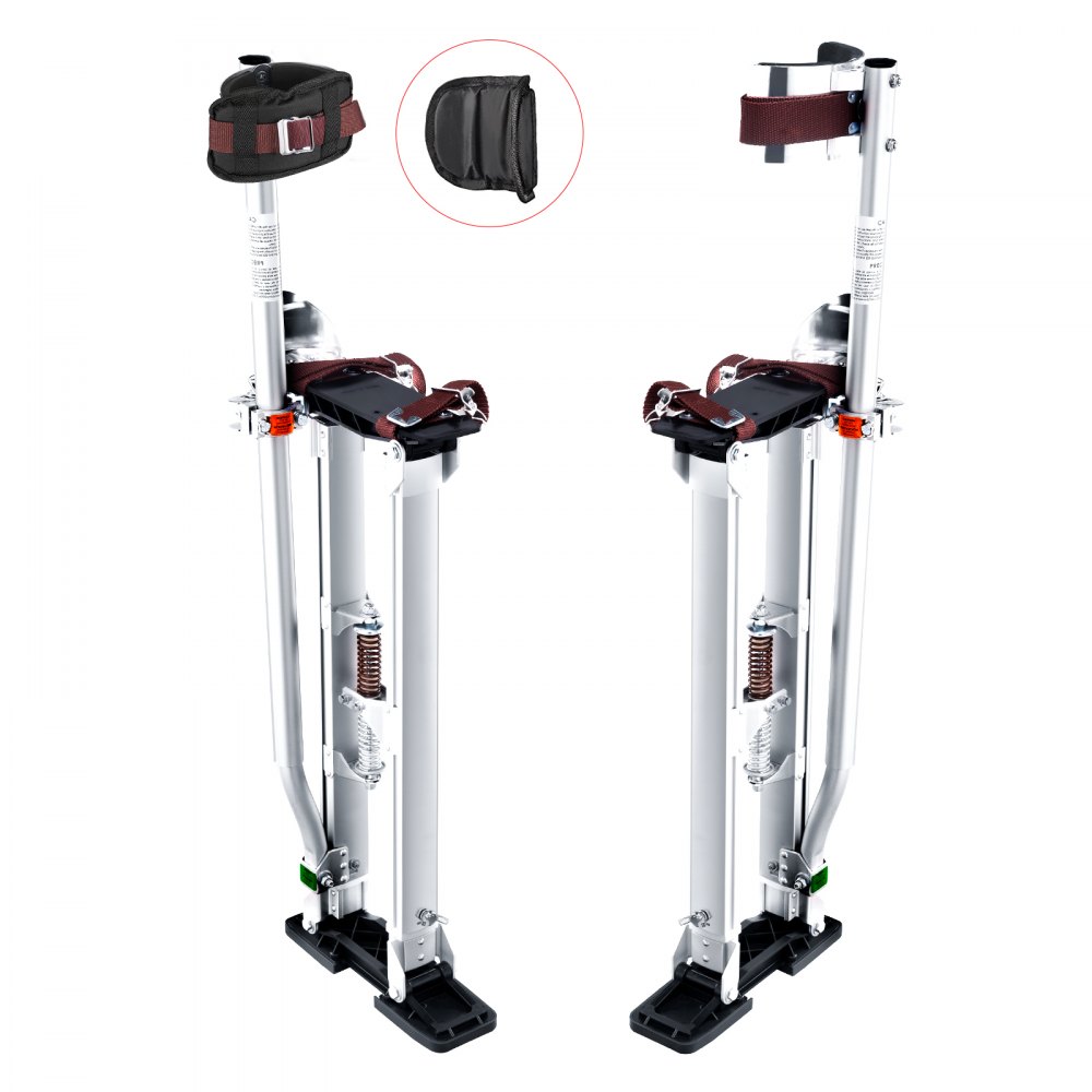Échasses Réglables VEVOR Pour Cloison Sèche - Hauteur 61-101,6 Cm - Capacité 103 Kg