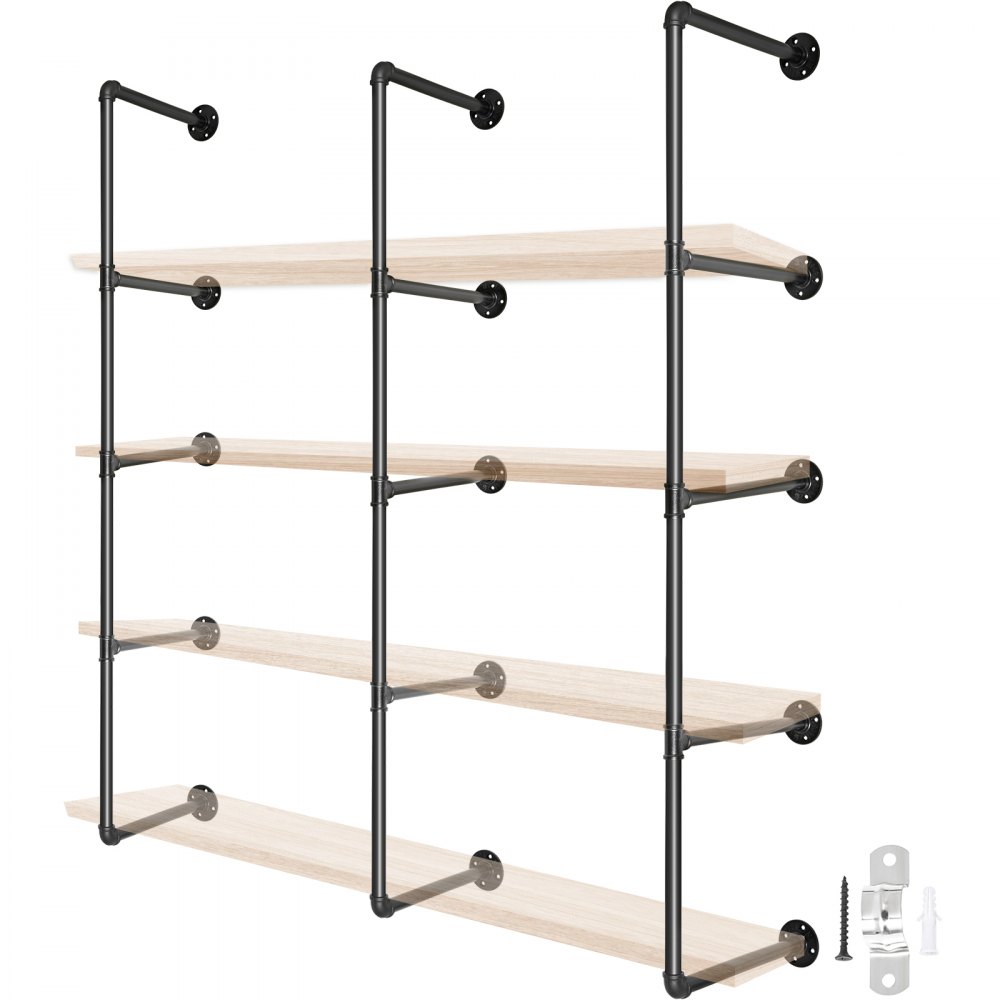 Étagères En Mélamine Pour Placard - 2 Planches Réglables - Support 22 Kg - Faciles à Découper - Idéales Rangement Chambre, Bureau, Cuisine - 11