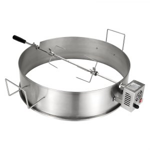 Kit de Rôtissoire Électrique Tournebroche avec Moteur pour Barbecue 56 cm | FR