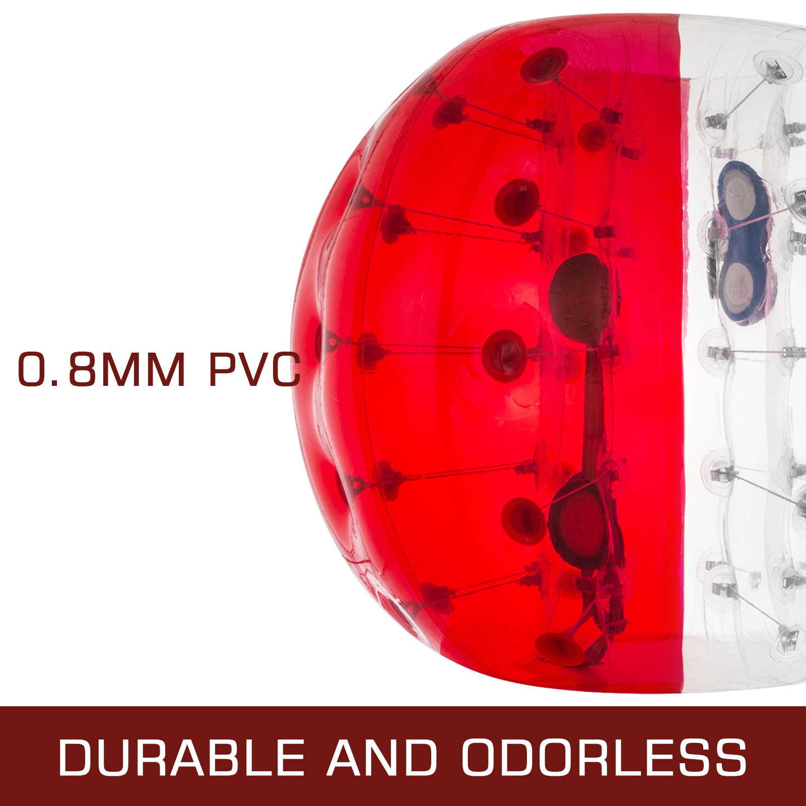 Inflatable Bumper Bubble Soccer Ball 4ft(1.2m) Giant Human Hamster Ball