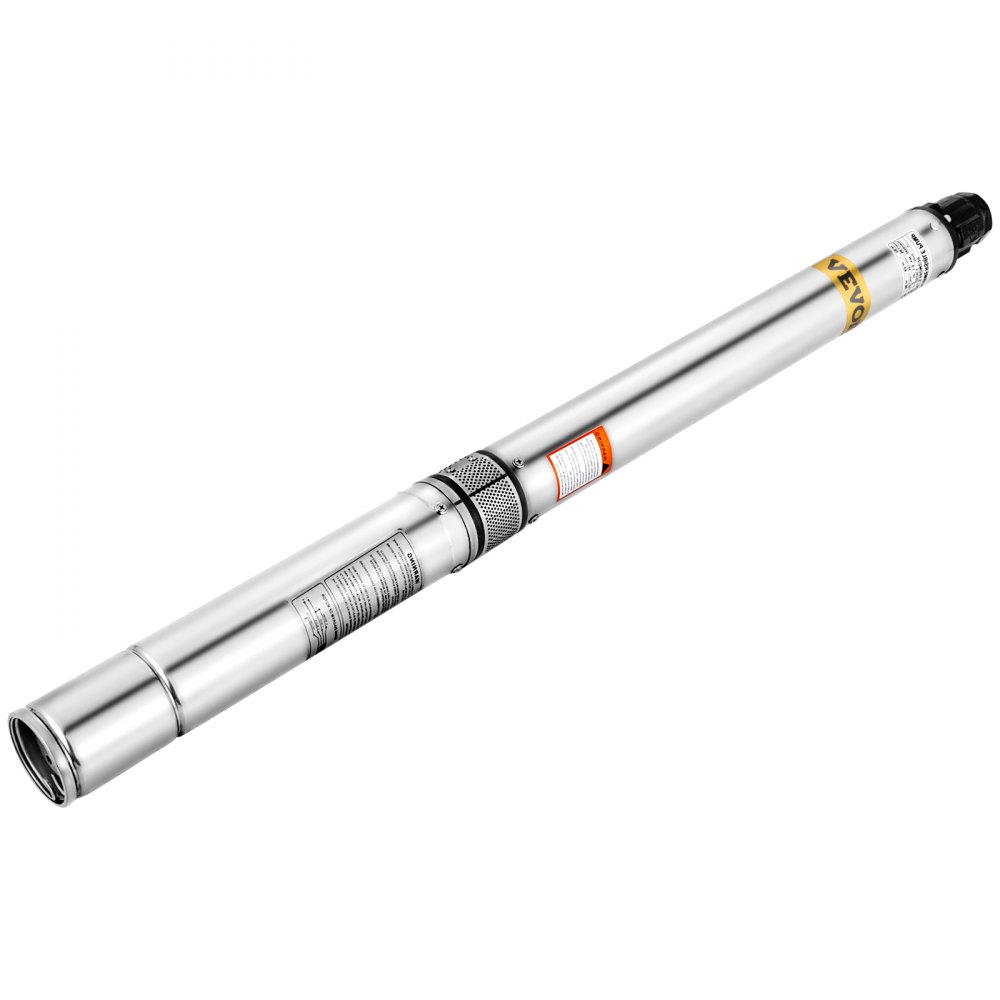 Pompa Sommersa Pozzi Profondo 3,5" 1.5kw Sommergibile Elettropompa 101m 4500 l/h