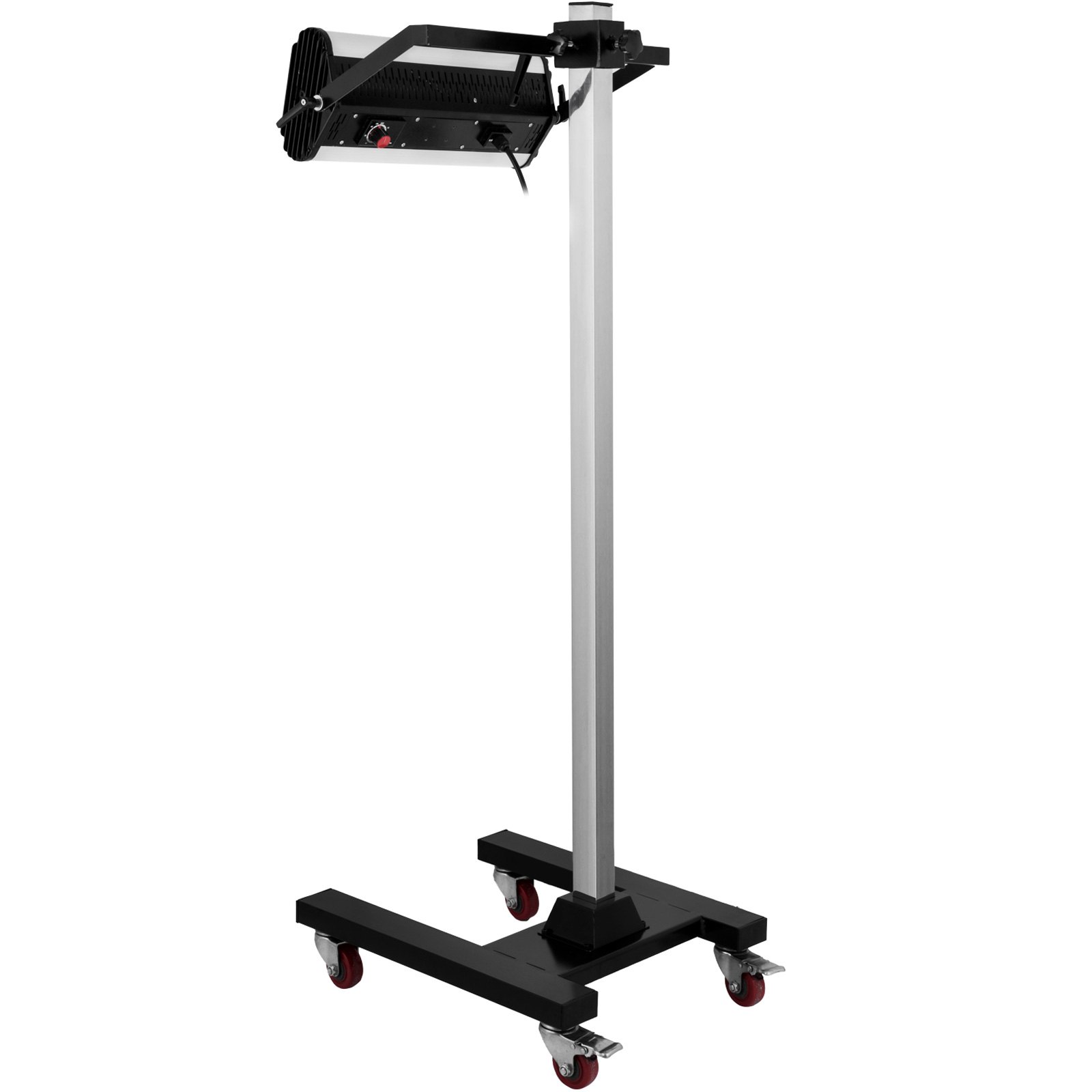 VEVOR Lampada per Vernice Riparazione Carrozzeria 220V 1000W Lampada per Vernice Auto a Infrarossi Lampada per Carrozzeria Riparazione di vernice Supporto per Asciugatrice (1000W)