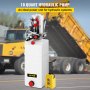Double Acting Hydraulic Pump 12v Dump Trailer -10 Quart Plastic Reservoir For Dump Trailer