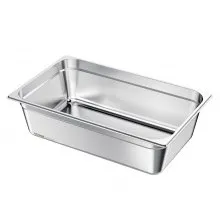 VEVOR Pentola per Vapore in Acciaio Inox, 15 cm di Profondità, Pentola a Tavolo da 82 L, Forniture per Ristoranti Anti-Inceppamento, Antiruggine, per la Casa, Feste, Ristoranti, 1 Confezione
