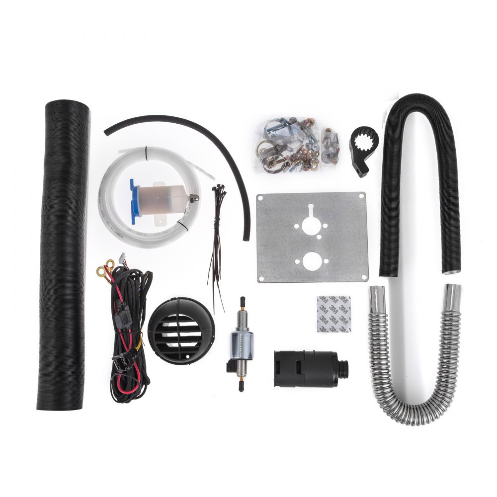 Vevor Air Heater Diesel 12v 3kw Riscaldamento Parcheggio Con 2 Silenziatore