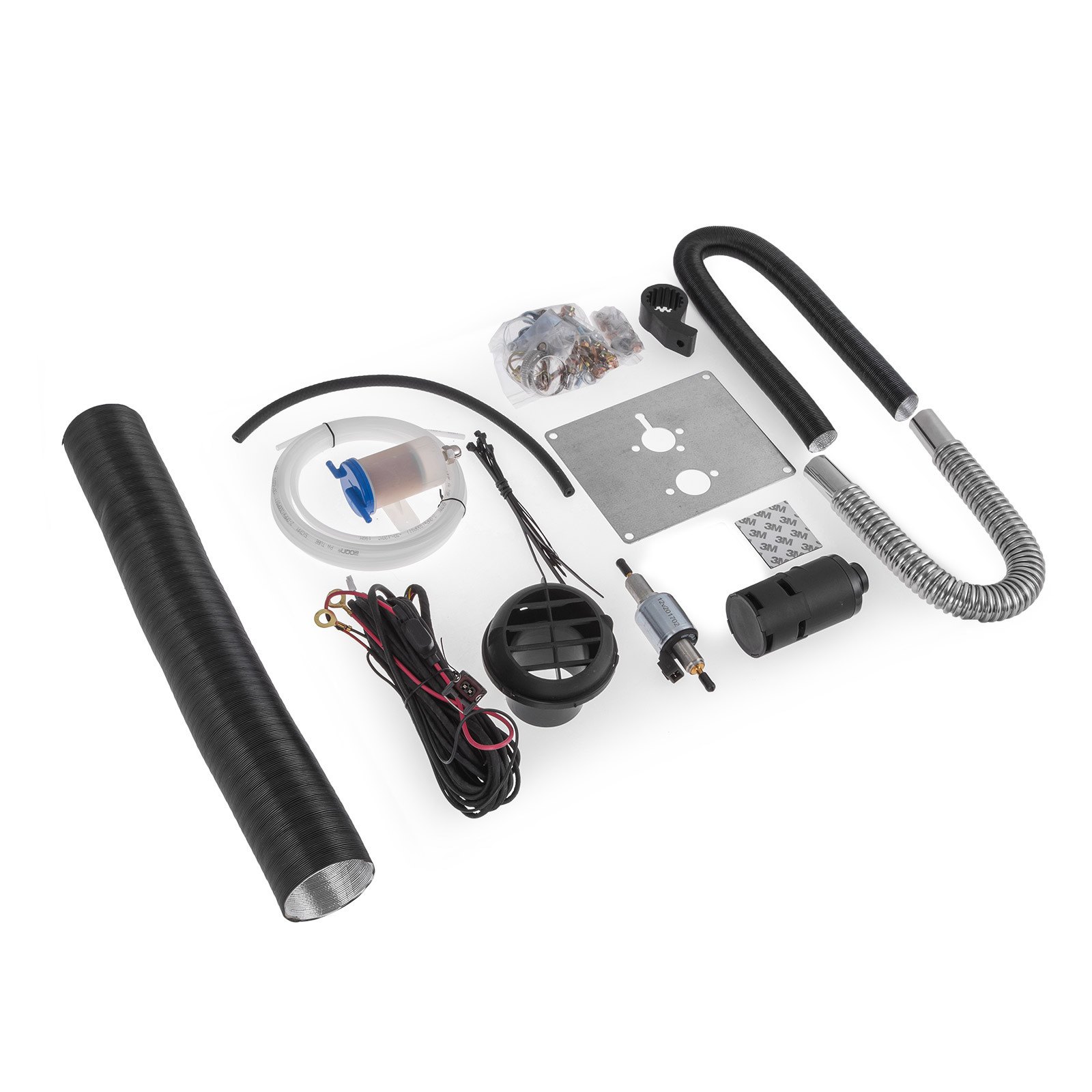 Vevor Air Heater Diesel 12v 3kw Riscaldamento Parcheggio Con 2 Silenziatore