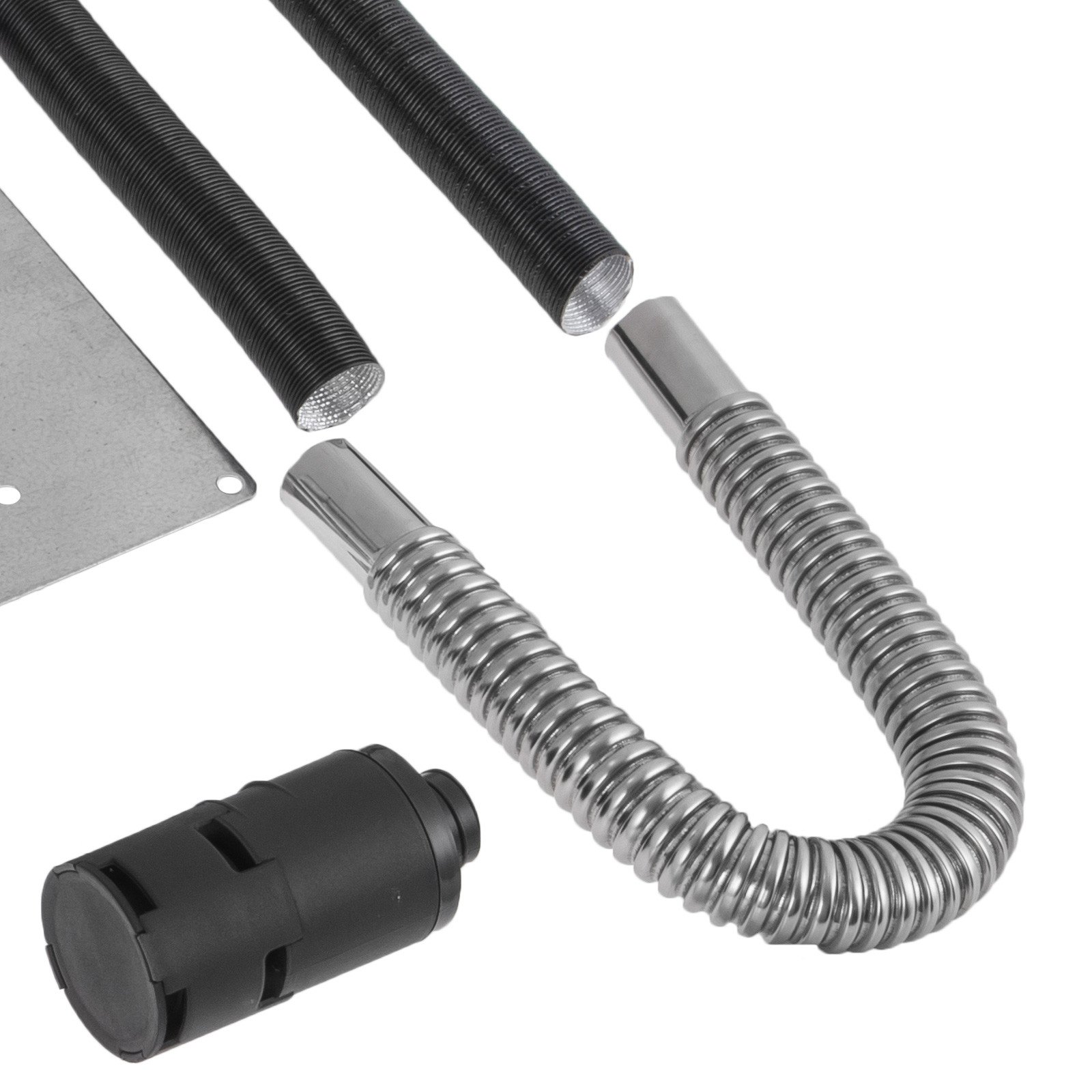 Vevor Air Heater Diesel 12v 3kw Riscaldamento Parcheggio Con 2 Silenziatore