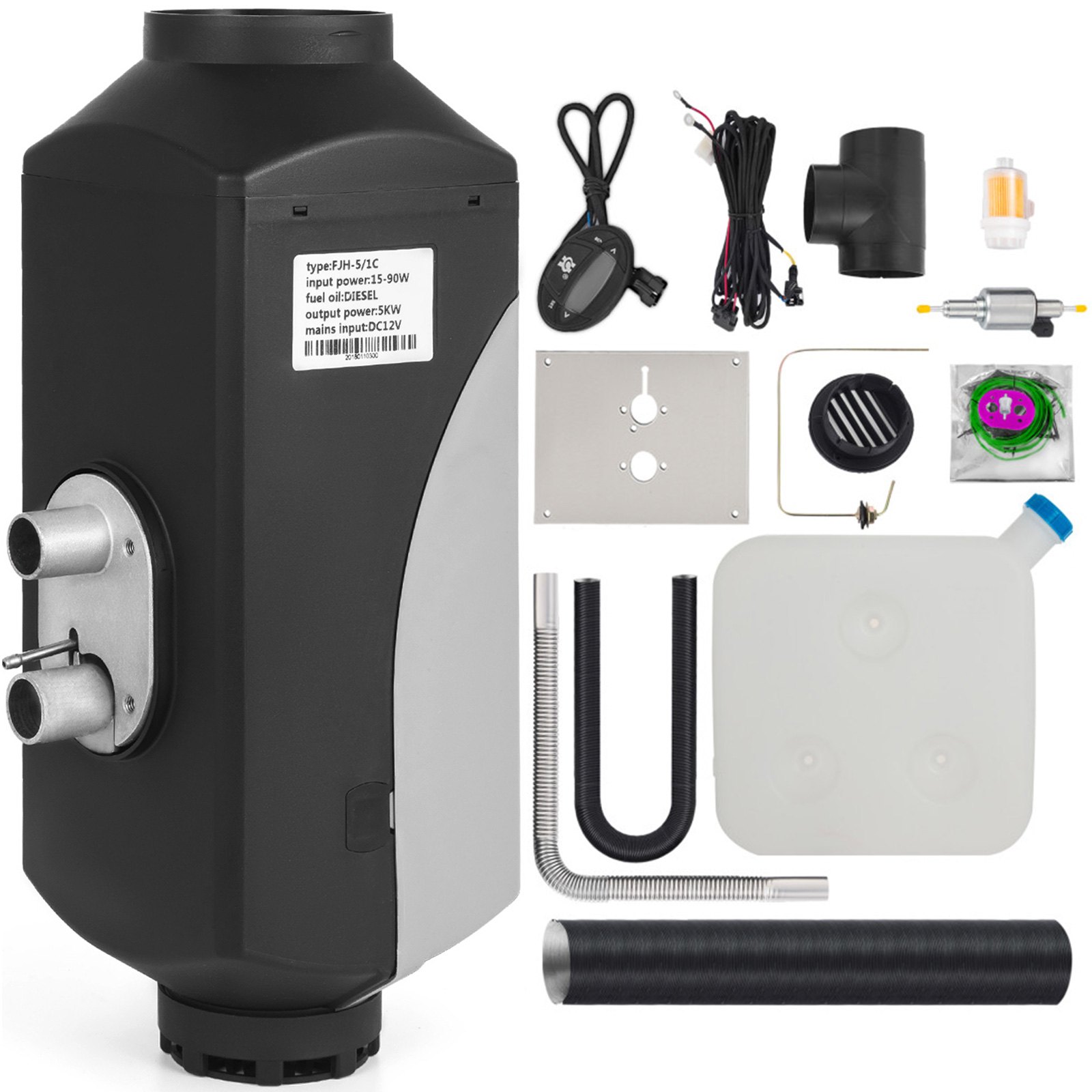 Nuovo 4kw 12v Air Top Diesel Heater Riscaldatore 0.5l/h Eberspaecher Trucks