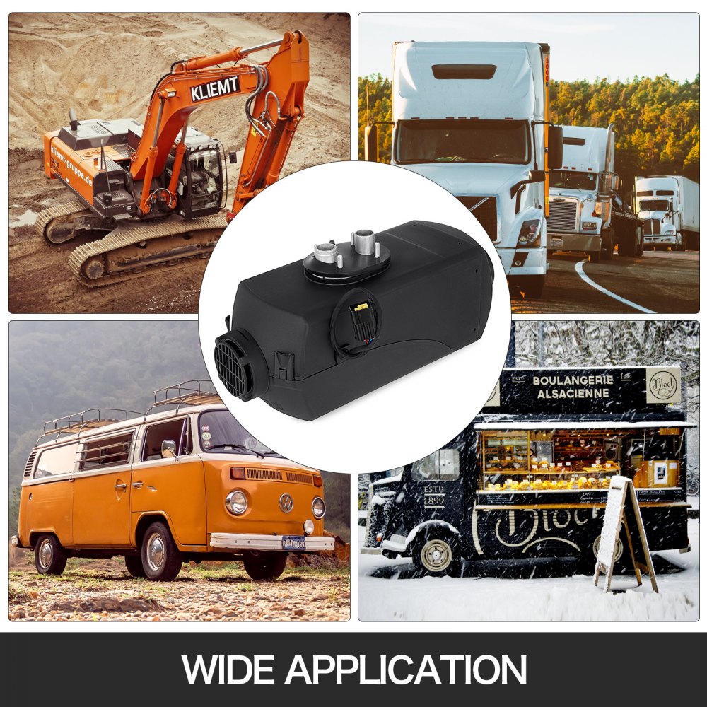 Vevor 12v 5kw Air Heater Diesel Riscaldatore Digitale Per Camper E Autobus