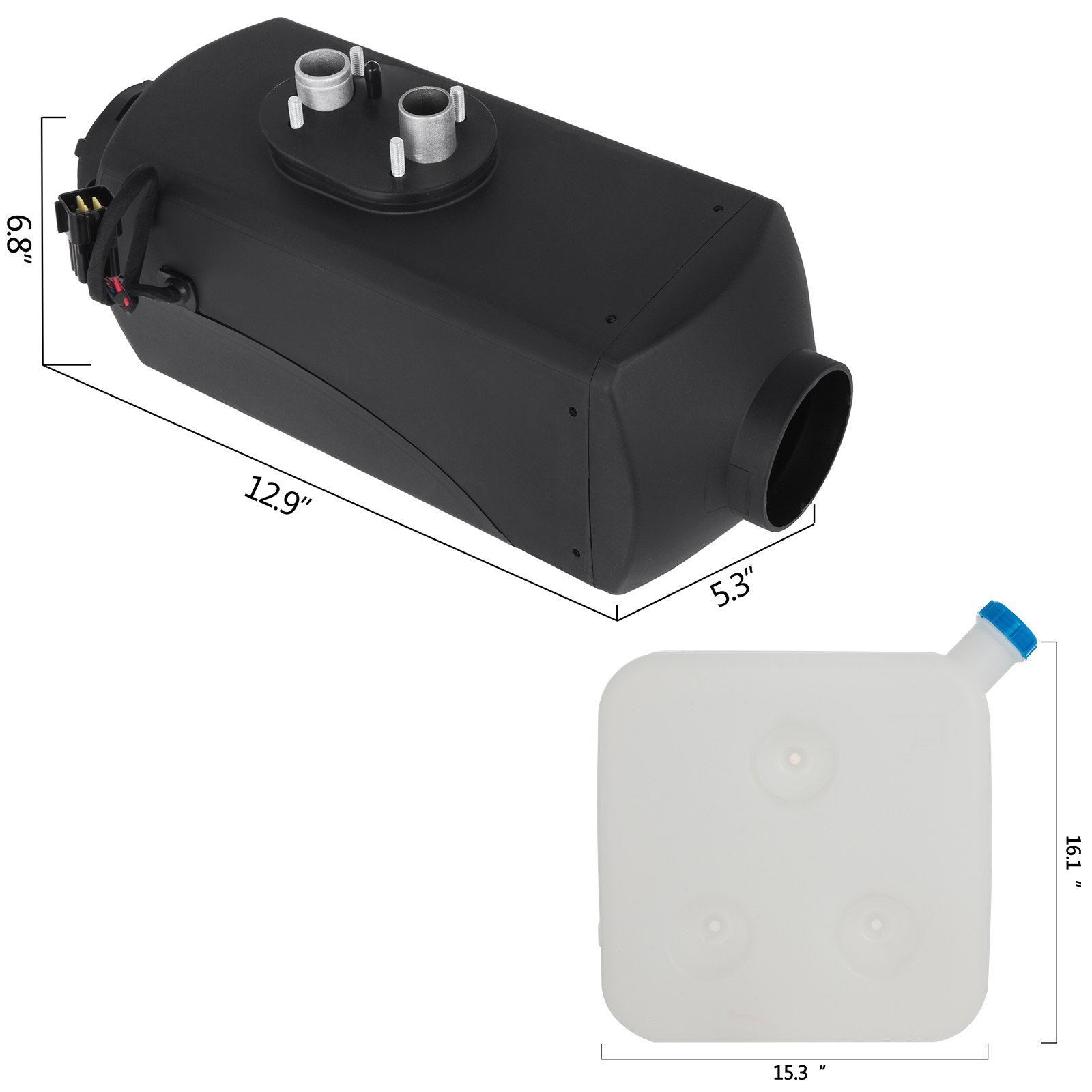 Vevor 12v 5kw Air Heater Diesel Riscaldatore Digitale Per Camper E Autobus