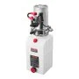 VEVOR Centralina Idraulica Pompa Idraulica per Rimorchio Ribaltabile Azione Singola, Flusso 3,4 L/min, Pressione d'Olio 2320-2900 PSI, 12 V CC con Serbatoio in Plastica per Sollevatore Rimorchio