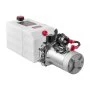 VEVOR Centralina Idraulica Pompa Idraulica per Rimorchio Ribaltabile Azione Singola, Flusso 3,4 L/min, Pressione d'Olio 2320-2900 PSI, 12 V CC con Serbatoio in Plastica per Sollevatore Rimorchio