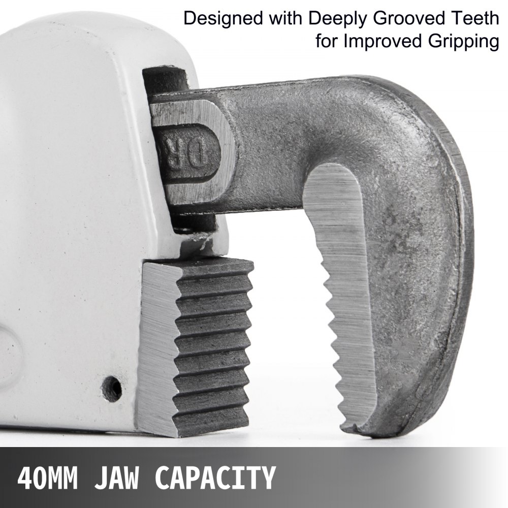 Pinza Idraulica Chiave A Tubo Alluminio 12” Strumento Idraulico Con Manico Lungo