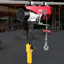 VEVOR Strumento di Sollevamento Elettrico, PA600 220 V 1150 W Sollevamento Paranco Elettrico in Ghisa e Alluminio per Sollevare Oggetti di Forma Regolare o Irregolare Come Pietre, Alberi, Falciatrici