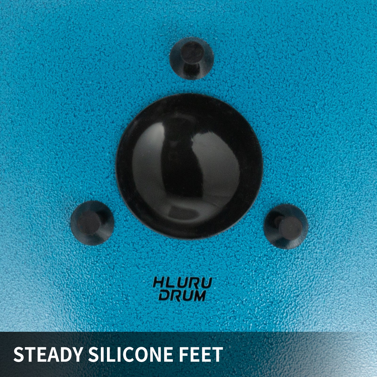 Tamburo Mano 14” 36cm 14 Note C-major Hand Pan Drum Azzuro Street Arts Con Borsa