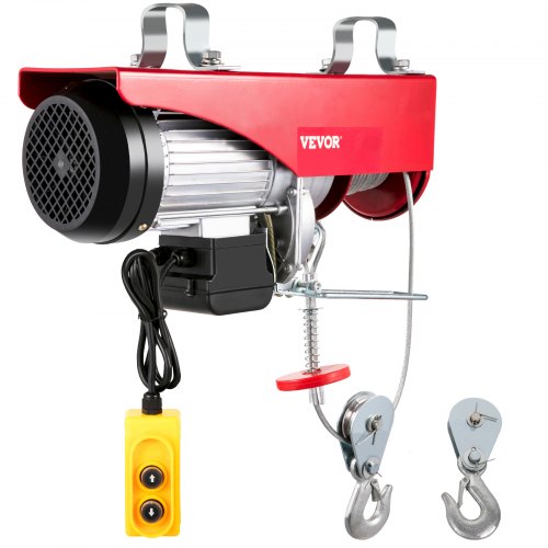 VEVOR verricello elettrico Strumento di Sollevamento Elettrico 1500W 220V PA800 Paranco Elettrico in Ghisa e Alluminio per Sollevare Oggetti di Forma
