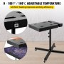 VEVOR Flash Dryer Per Schermo Stampa 18" x 24" Essiccatore Rapido Per Stampa Serigrafica Piedistallo Regolabile 2000W Flash Dryer Per T-shirt DIY Curing Ink Display Temperatura
