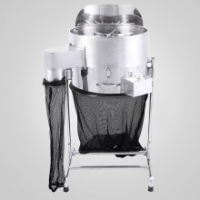 VEVOR Taglierina e Piante per Germogli Elettrici Tagliapiastrelle e Piante per Germogli Elettrici in Acciaio Inossidabile a Velocità Elevata 45,7 cm