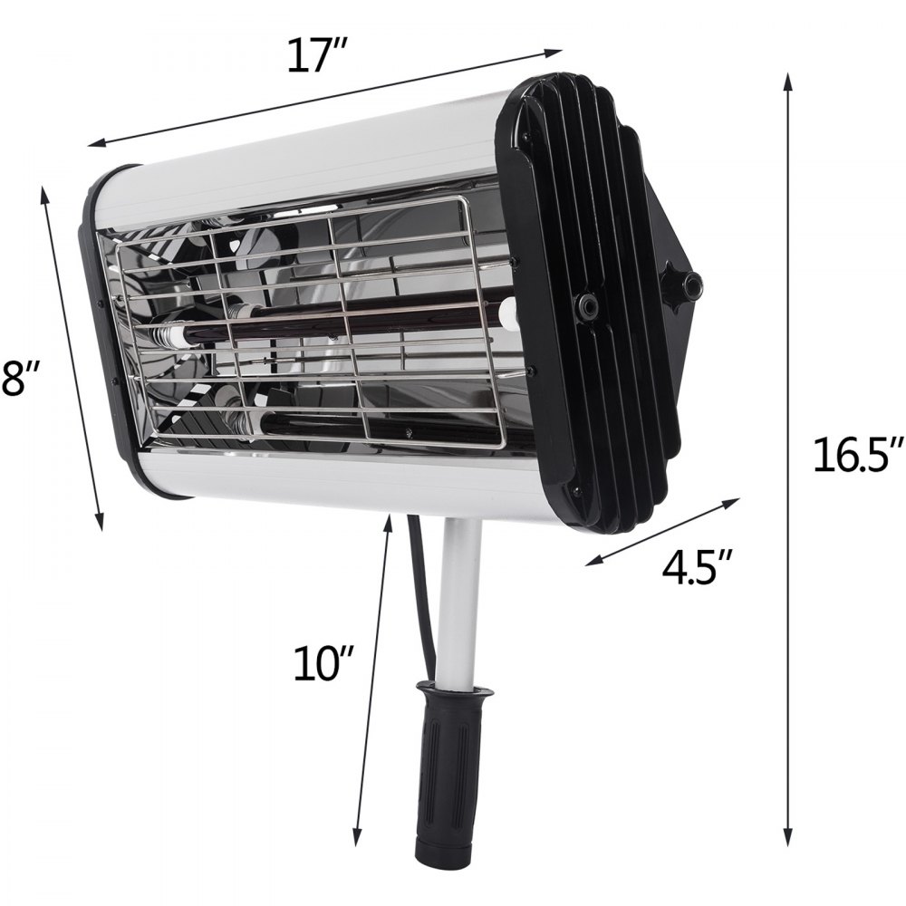 1 Kw Lampada Ad Indurimento Ad Infrarossi Per Indurimento A Mano