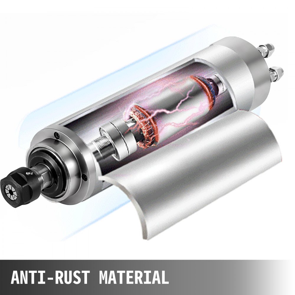 2,2KW RAFFREDDATO AD ACQUA MOTORE PER MANDRINI ER20 Variatore di Frequenza