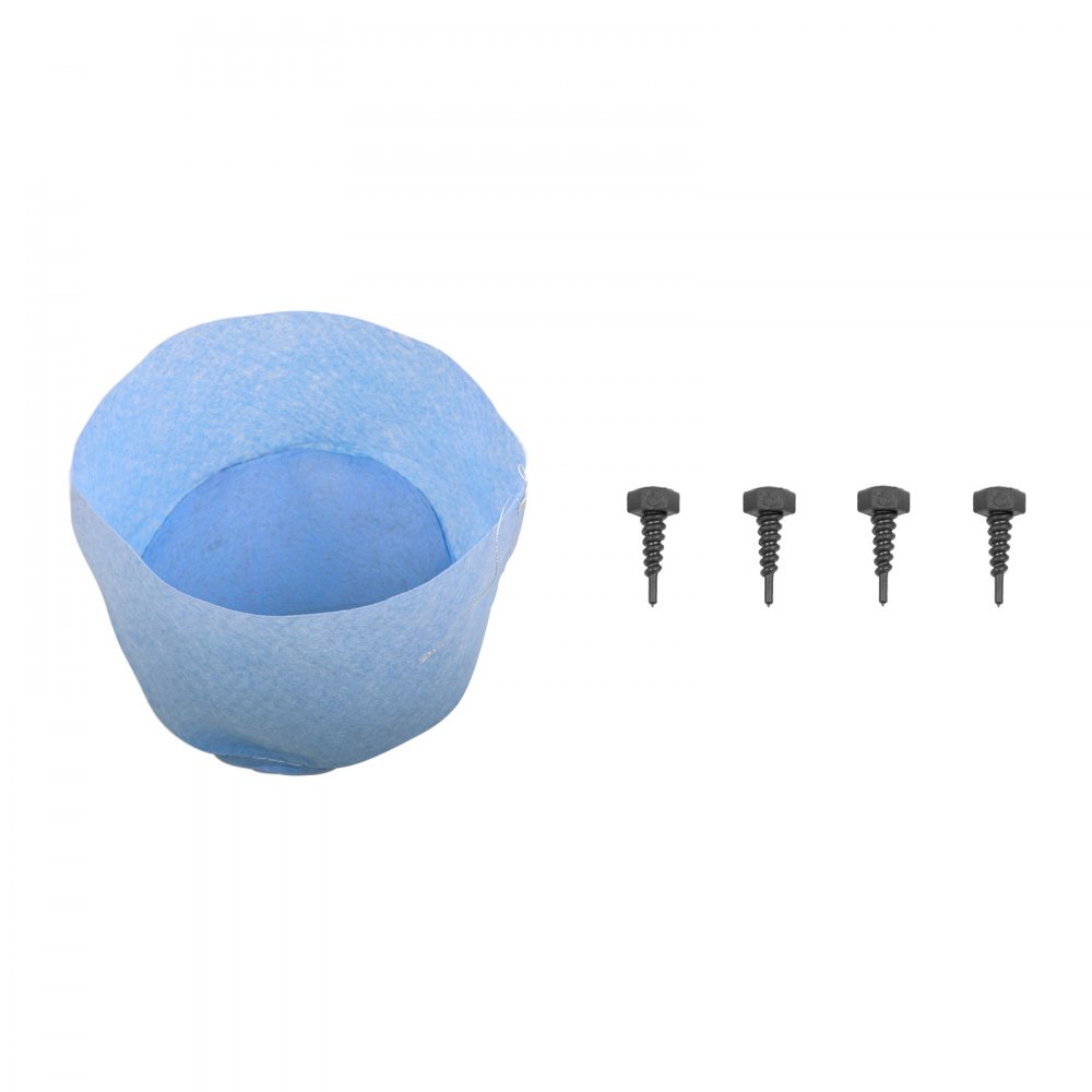 VEVOR Radice Potatura Vasi ad Aria da 20x30 cm 6 Confezioni Aria Radice Vasi Radice in Nero Vaso di Coltivazione Idroponica da 7,5 Galloni / 9,5 L