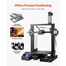VEVOR 10 Pezzi 2020 Guida Lineare con Scanalatura a T in Lega Alluminio 1200 mm