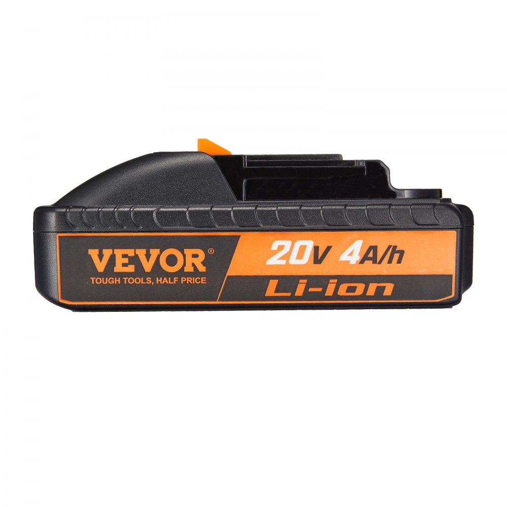 VEVOR Batteria di Ricambio per Batteria Ricaricabile al Litio da 20 V 4,0 Ah, Batteria Sostitutiva ad Alta Capacità per Batterie di Utensili Elettrici Compatibile con Elettroutensili di Batteria 20 V