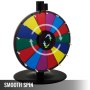 24" 14 Slot Tabletop Color Dry Erase Prize Wheel +stand Fortune Spinning Game